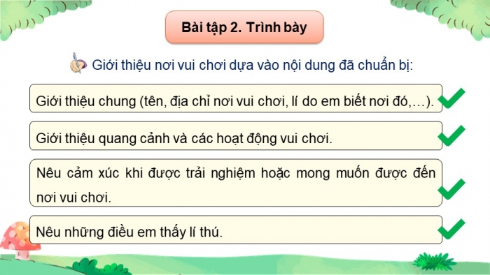 Giáo án điện tử Tiếng Việt 5 kết nối Bài 8: Những điểm vui chơi lí thú