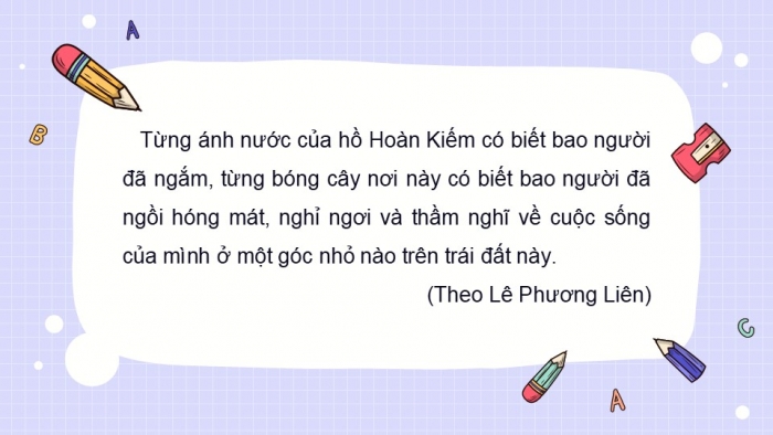 Giáo án điện tử Tiếng Việt 5 kết nối Bài 10: Tìm hiểu cách viết bài văn tả phong cảnh (tiếp theo)