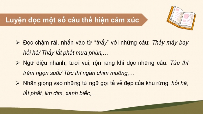 Giáo án điện tử Tiếng Việt 5 kết nối Bài 13: Mầm non