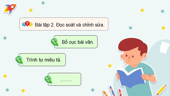 Giáo án điện tử Tiếng Việt 5 kết nối Bài 15: Viết bài văn tả phong cảnh