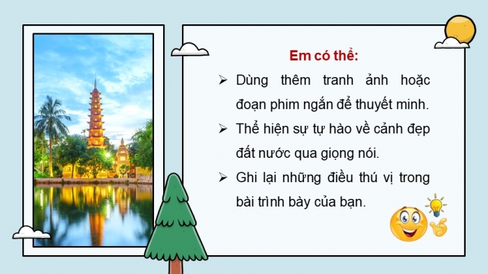 Giáo án điện tử Tiếng Việt 5 kết nối Bài 16: Cảnh đẹp thiên nhiên