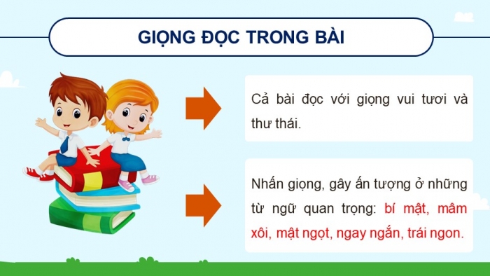 Giáo án điện tử Tiếng Việt 5 cánh diều Bài 3: Trái cam