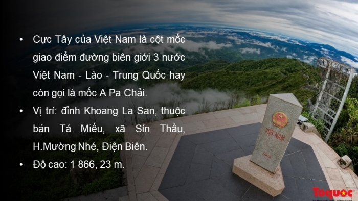 Giáo án điện tử Lịch sử và Địa lí 5 chân trời Bài 1: Vị trí địa lí, lãnh thổ, đơn vị hành chính, Quốc kì, Quốc huy, Quốc ca