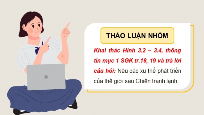 Giáo án điện tử Lịch sử 12 chân trời Bài 3: Trật tự thế giới sau Chiến tranh lạnh