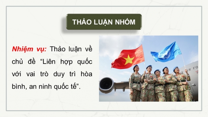 Giáo án điện tử Lịch sử 12 chân trời Thực hành Chương 1