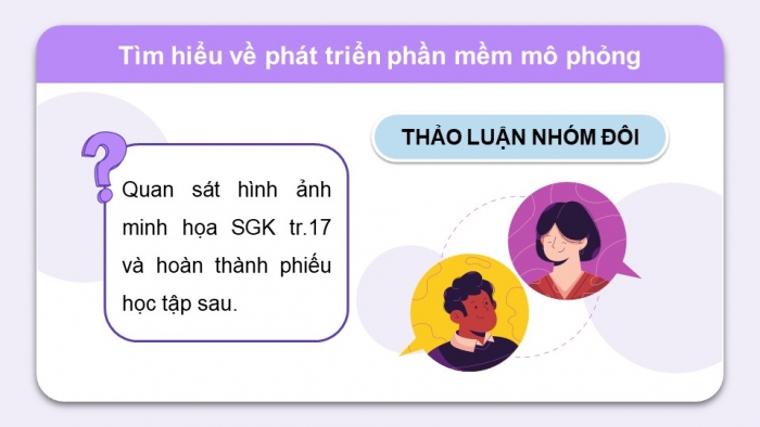 Giáo án điện tử Tin học 9 chân trời Bài 4: Phần mềm mô phỏng