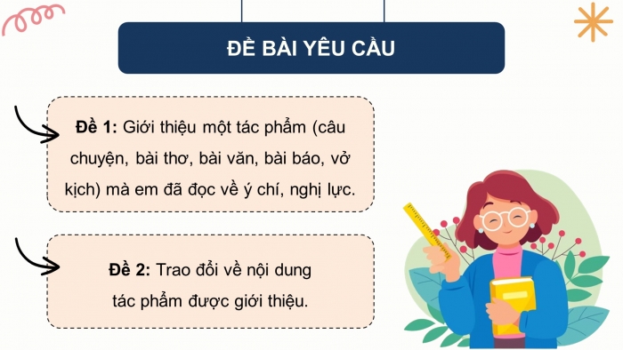 Giáo án điện tử Tiếng Việt 5 cánh diều Bài 4: Trao đổi Em đọc sách báo