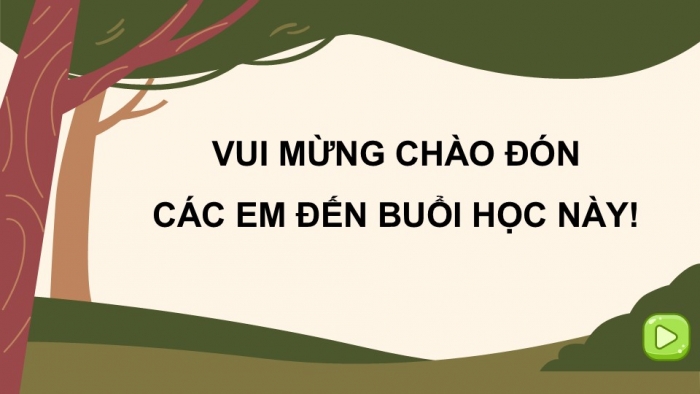 Giáo án điện tử Tiếng Việt 5 kết nối Bài 13: Mầm non