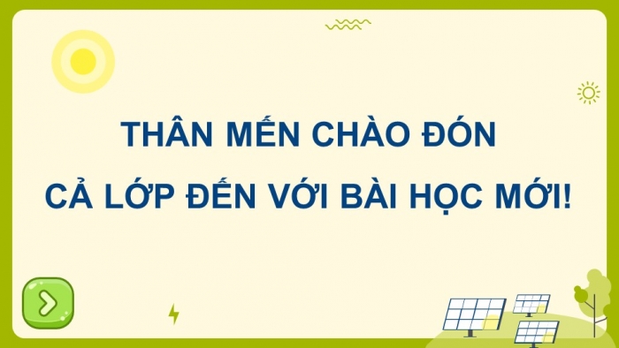 Giáo án điện tử Khoa học 5 cánh diều Bài 5: Năng lượng và năng lượng chất đốt