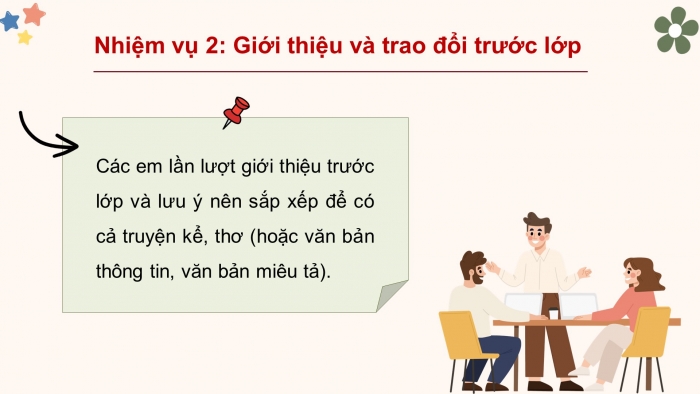 Giáo án điện tử Tiếng Việt 5 cánh diều Bài 2: Trao đổi Em đọc sách báo