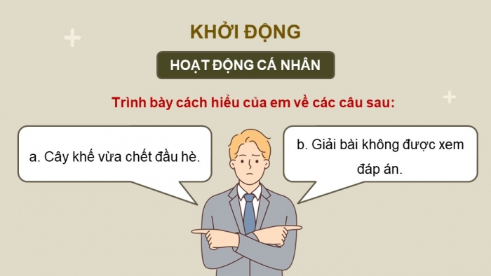 Giáo án điện tử Ngữ văn 12 cánh diều Bài 2: Lỗi lô gích, câu mơ hồ và cách sửa