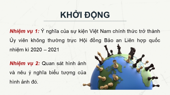 Giáo án điện tử Lịch sử 12 chân trời Thực hành Chương 1