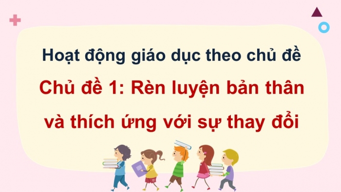 Giáo án điện tử hoạt động trải nghiệm 12 chân trời bản 2 chủ đề 1 hoạt động 3,4