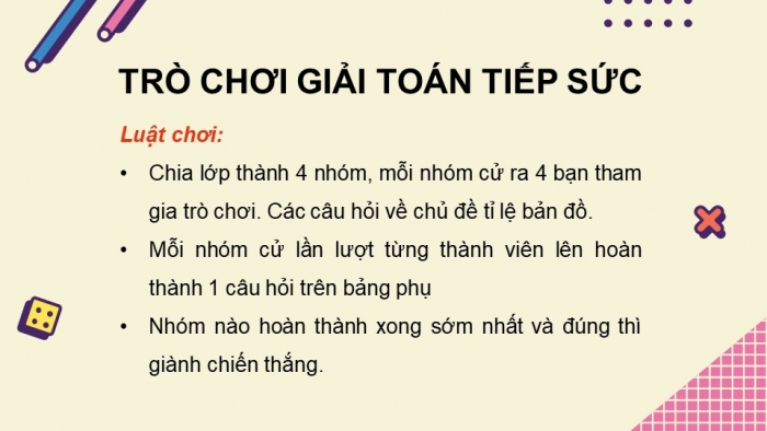 Giáo án PPT dạy thêm Toán 5 Chân trời bài 15: Tỉ lệ bản đồ