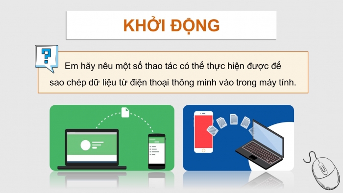 Giáo án điện tử Tin học ứng dụng 12 chân trời Bài A3: Thực hành kết nối thiết bị số với máy tính