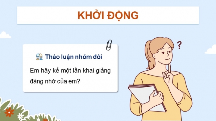 Giáo án PPT dạy thêm Tiếng Việt 5 cánh diều Bài 1: Thư gửi các học sinh, Viết đoạn văn giới thiệu một nhân vật văn học