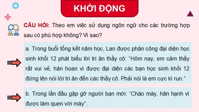 Giáo án PPT dạy thêm Ngữ văn 12 Cánh diều bài 1: Ôn tập thực hành tiếng Việt