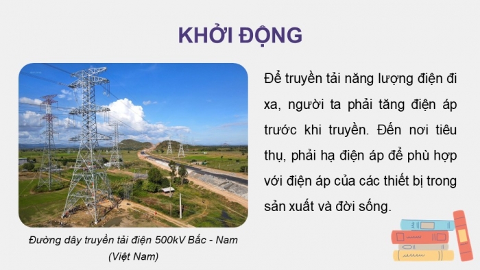 Giáo án điện tử chuyên đề Vật lí 12 cánh diều Bài 2: Máy biến áp và chỉnh lưu dòng điện xoay chiều