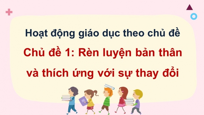 Giáo án điện tử Hoạt động trải nghiệm 12 chân trời bản 2 Chủ đề 1: Rèn luyện bản thân và thích ứng với sự thay đổi (P3)