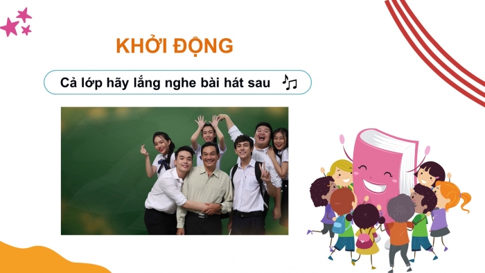 Giáo án điện tử Hoạt động trải nghiệm 5 cánh diều Chủ đề 1: Tự hào truyền thống trường em - Tuần 4