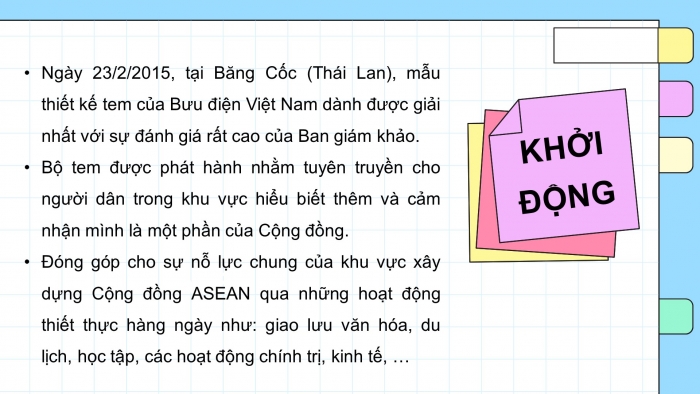 Giáo án điện tử Lịch sử 12 kết nối Bài 5: Cộng đồng ASEAN Từ ý tưởng đến hiện thực