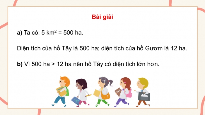 Giáo án PPT dạy thêm Toán 5 Kết nối bài 15: Ki-lô-mét vuông. Héc-ta