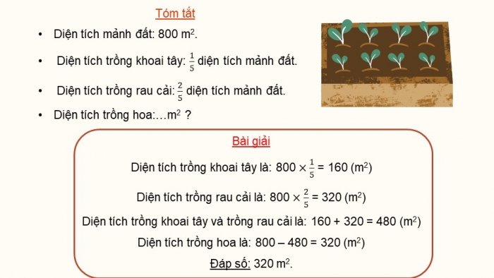 Giáo án PPT dạy thêm Toán 5 Chân trời bài 9: Bài toán giải bằng bốn bước tính