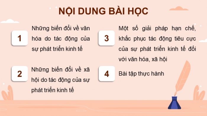 Giáo án điện tử chuyên đề Kinh tế pháp luật 12 chân trời CĐ 1: Phát triển kinh tế và sự biến đổi văn hoá, xã hội (P2)