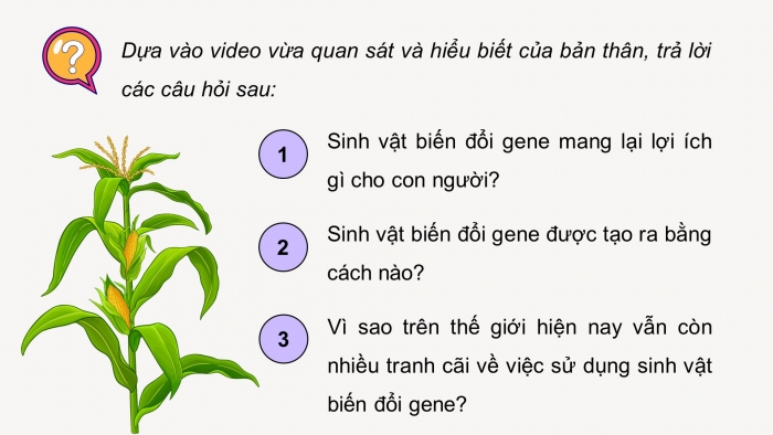 Giáo án điện tử chuyên đề sinh học 12 kết nối bài 3: Công nghệ gene