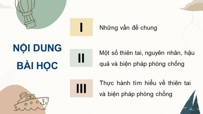 Giáo án điện tử chuyên đề Địa lí 12 cánh diều CĐ 1: Thiên tai và biện pháp phòng chống (P2)