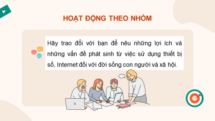 Giáo án điện tử Tin học 9 chân trời Bài 3: Tác động của công nghệ số đối với con người, xã hội