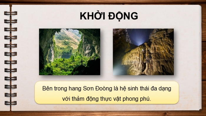 Giáo án điện tử Tiếng Việt 5 kết nối Bài 11: Hang Sơn Đoòng - những điều kì thú