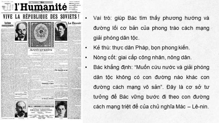 Giáo án điện tử Lịch sử 9 cánh diều Bài 5: Việt Nam từ năm 1918 đến năm 1930