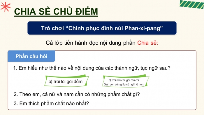 Giáo án điện tử Tiếng Việt 5 cánh diều Bài 2: Lớp trưởng lớp tôi