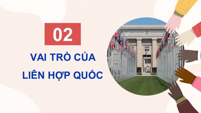 Giáo án điện tử Lịch sử 12 chân trời Bài 1: Liên hợp quốc (P2)