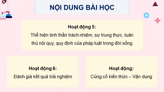 Giáo án điện tử hoạt động trải nghiệm 12 chân trời bản 2 chủ đề 1 hoạt động 3,4