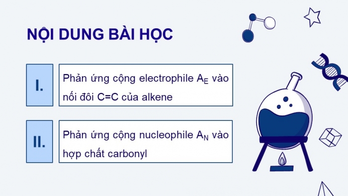 Giáo án điện tử chuyên đề hóa học 12 kết nối bài 3: Cơ chế phản ứng cộng