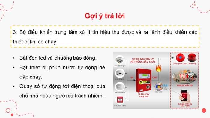 Giáo án điện tử chuyên đề công nghệ 12 điện - điện tử kết nối bài 2: Hệ thống cảnh báo tự động sử dụng vi điều khiển