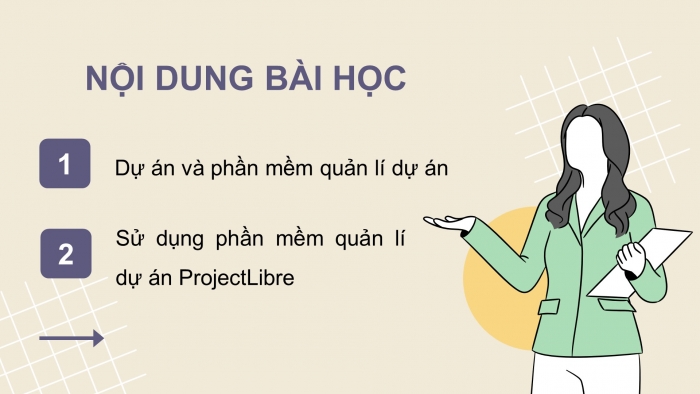 Giáo án điện tử chuyên đề Tin học ứng dụng 12 chân trời Bài 1.1: Dự án và phần mềm quản lí dự án