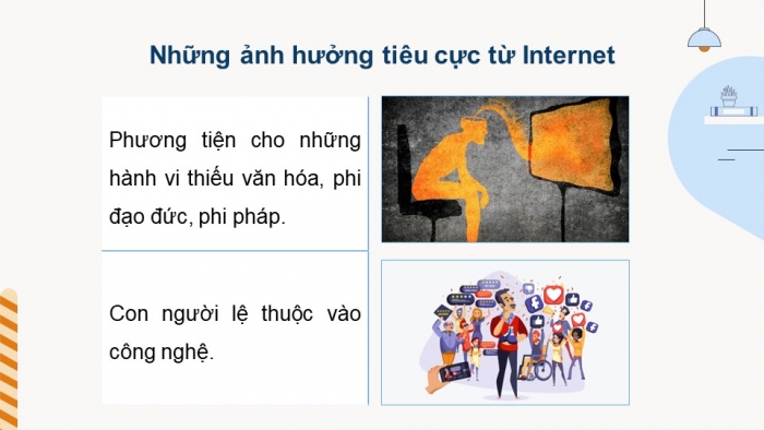 Giáo án điện tử Tin học 9 cánh diều Chủ đề D Bài 1: Một số tác động tiêu cực của công nghệ kĩ thuật số