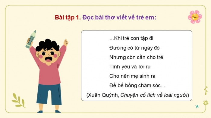 Giáo án điện tử Tiếng Việt 5 kết nối Bài 6: Đọc mở rộng (Tập 1)