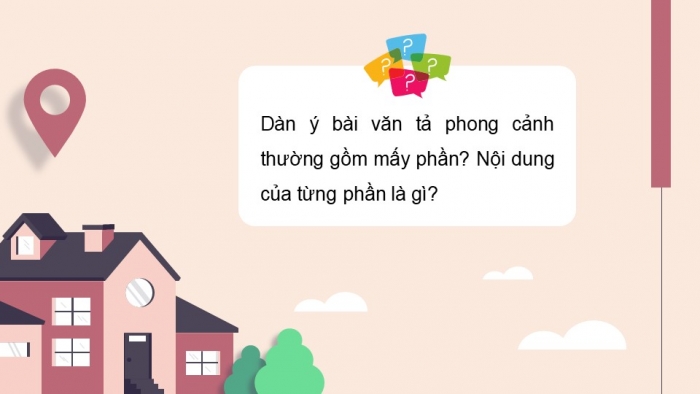 Giáo án điện tử Tiếng Việt 5 kết nối Bài 14: Viết đoạn văn tả phong cảnh