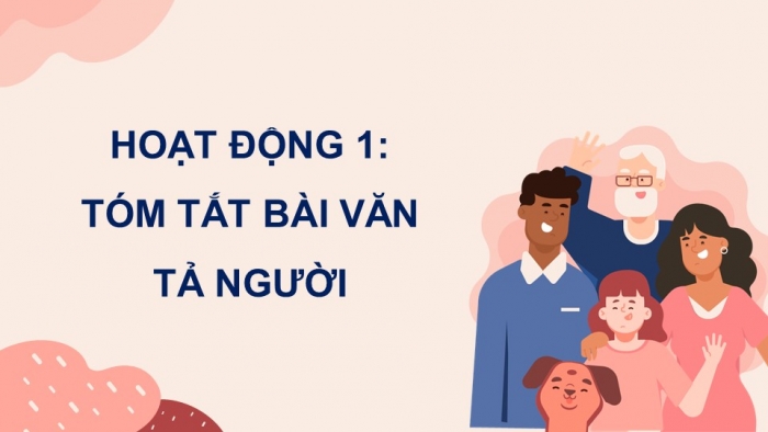 Giáo án điện tử Tiếng Việt 5 cánh diều Bài 2: Luyện tập tả người (Quan sát)