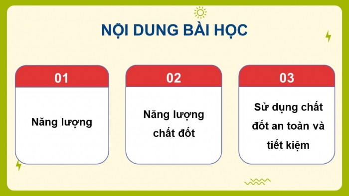 Giáo án điện tử Khoa học 5 cánh diều Bài 5: Năng lượng và năng lượng chất đốt