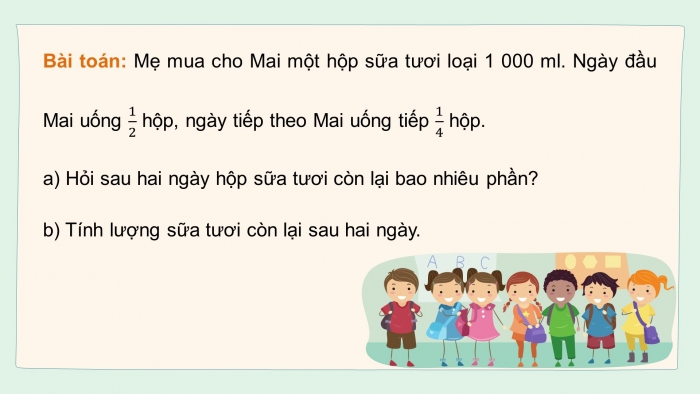 Giáo án PPT dạy thêm Toán 5 Kết nối bài 5: Ôn tập các phép tính với phân số