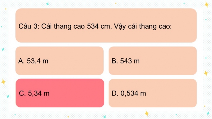 Giáo án PPT dạy thêm Toán 5 Chân trời bài 24: Viết các số đo độ dài dưới dạng số thập phân