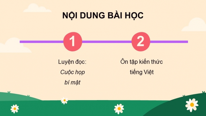 Giáo án PPT dạy thêm Tiếng Việt 5 cánh diều Bài 2: Cuộc họp bí mật, Luyện tập về dấu gạch ngang