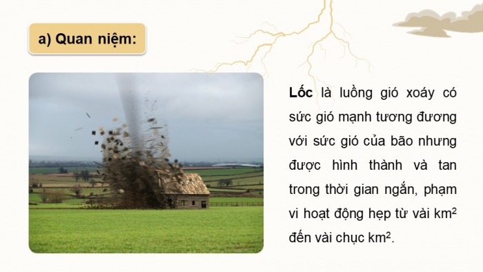 Giáo án điện tử chuyên đề Địa lí 12 chân trời CĐ 1: Thiên tai và biện pháp phòng, chống (P3)