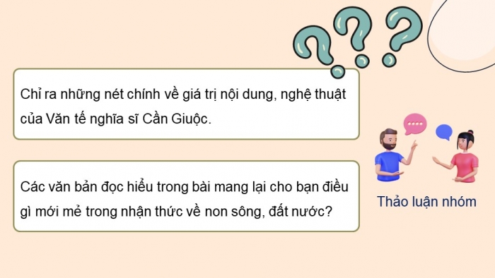 Giáo án điện tử Ngữ văn 12 chân trời Bài 3: Ôn tập