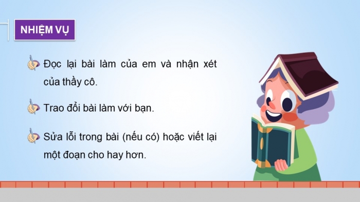 Giáo án điện tử Tiếng Việt 5 kết nối Bài 5: Đánh giá, chỉnh sửa bài văn kể chuyện sáng tạo